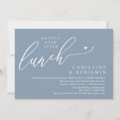 Invitation Heureusement Jamais Après La Fête Du Déjeuner De L (Devant)