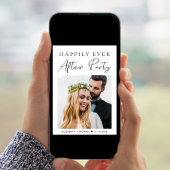 Invitation Heureusement Jamais Après La Réception De Mariage