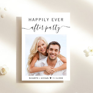 Invitation Heureusement Jamais Après La Réception De Mariage