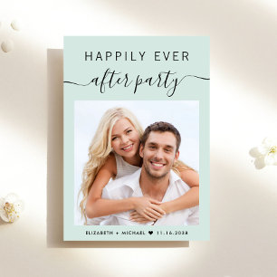 Invitation Heureusement Jamais Après La Réception De Mariage