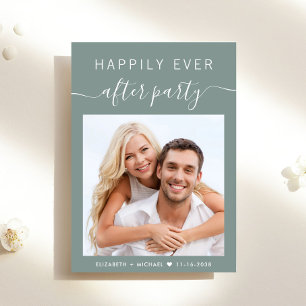 Invitation Heureusement Jamais Après La Réception De Mariage 