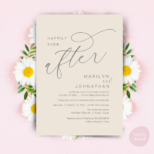 Invitation Heureusement Jamais Après Le Dîner De Soirée De Ma