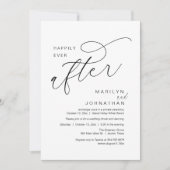 Invitation Heureusement Jamais Après Le Dîner De Soirée De Ma (Devant)