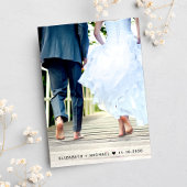 Invitation Heureusement Jamais Après Photo Mint Mariage Récep