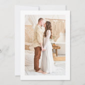 Invitation Heureusement Jamais Après Réception De Fête Seulem (Dos)