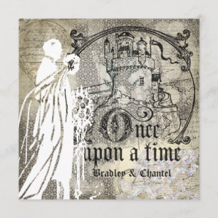 Invitation Heureusement pour toujours il était une fois