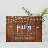 Invitation Heureusement toujours après la fête, String Lights (Debout devant)