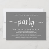 Invitation Heureusement toujours après la fête, String Lights (Devant)