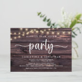 Invitation Heureusement toujours après la fête, String Lights (Debout devant)