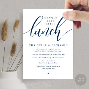 Invitation Heureux à tout jamais après le déjeuner, Fugue, Sc