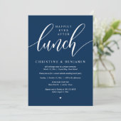 Invitation Heureux à tout jamais après le déjeuner, Fugue, Sc (Debout devant)