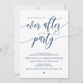 Invitation Heureux Après La Fête, Dîner Mariage Danser (Devant)