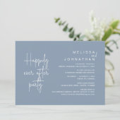 Invitation Heureux Après Le Dîner, Mariage Elopement (Debout devant)