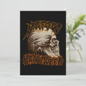 Invitation heureux halloween (Debout devant)