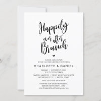 Heureux Jamais Après Brunch, Post Mariage, Elopeme
