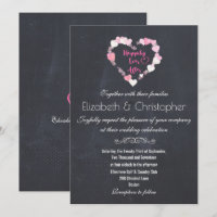 Heureux Jamais après la Glittery Mariage de Coeurs