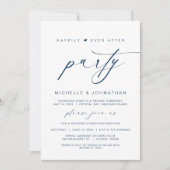 Invitation Heureux Jamais Après Le Dîner, Mariage Elopement (Devant)