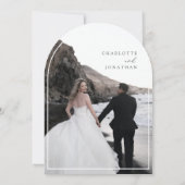 Invitation Heureux Jamais après le Mariage de l'Elopement min (Dos)