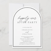 Invitation Heureux Jamais après le Mariage de l'Elopement min (Devant)