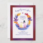 Invitation Heureux Jamais après Mariage Brunch (Devant)