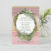 Invitation Heureux optimisme gai abstrait (Debout devant)