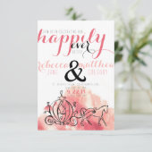 Invitation Heureux pour toujours ! (Debout devant)