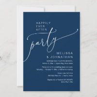 Heureux Pour Toujours, Mariage Naval Fuite Party I