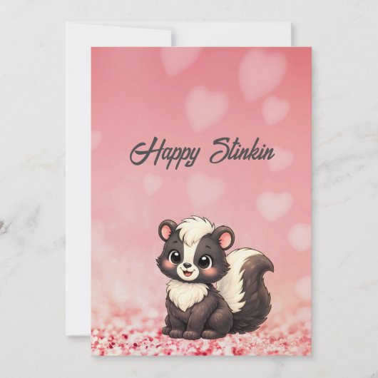 Invitation heureux stinkin (Devant)