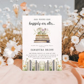 Invitation Heureux toujours après la Fête des mariées de livr