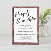 Invitation Heureux toujours après la réception de la Parties  (Debout devant)