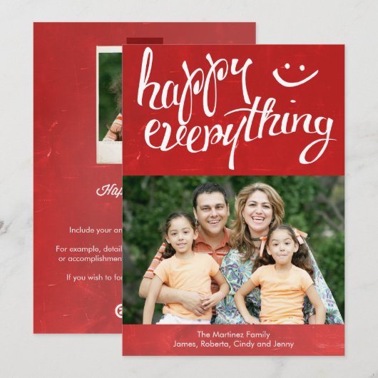 Invitation Heureux tout ! :) (Devant / Derrière)