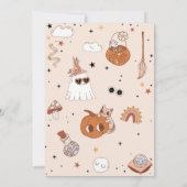 Invitation Hey Boo Brithday Halloween (Dos)