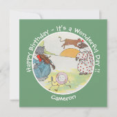 Invitation Hey Diddle Diddle Collection de fête d'anniversair (Devant)
