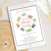 Invitation Hey Lovebug Girls Anniversaire Fête