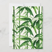 Invitation Hibachi Japonais Thème Chic Dîner Fête Anniversair (Dos)