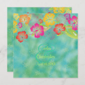 INVITATION HIBISCUS LEIS/LUA/INVITATIONS MARITIMES (Devant / Derrière)