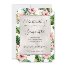 Hibiscus rose tropical Floral