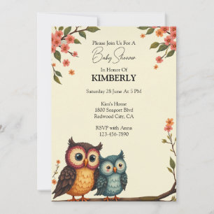 Invitation Hibou sera toujours avec vous