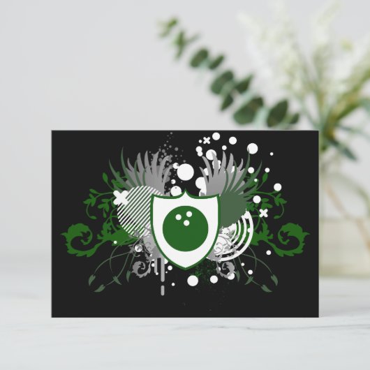 Invitation hifi bowling crest (Debout devant)