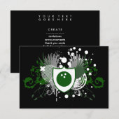 Invitation hifi bowling crest (Devant / Derrière)