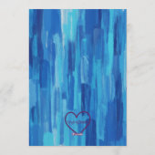 Invitation High Five, Blue Painted 5th Birthday (Dos)