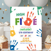 Invitation High Five Boy Birthday
