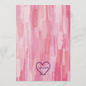 Invitation High Five, Pink Painted 5th Birthday (Dos)