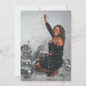 Invitation High Heels Black Bow Thirty 30th Birthday (Dos)