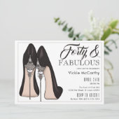 Invitation High Heels Quarty & Fabulous Anniversaire (Debout devant)