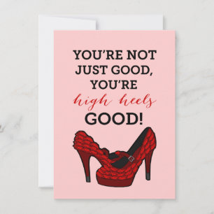 Invitation High Heels Stiletto Mode Anniversaire