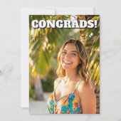 Invitation High School or College Graduation Party (Devant)