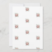 Invitation Highland Cow Boho Watercolor First Birthday (Dos)