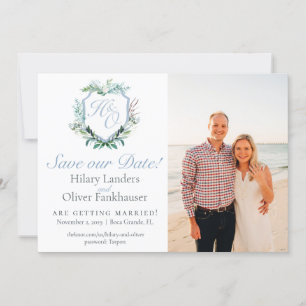 Invitation Hilary et Oliver Sauvegardent la Date