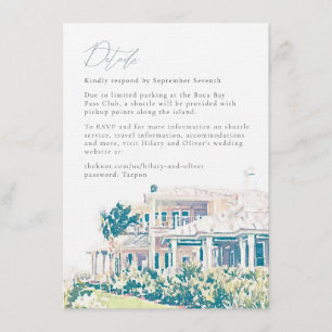 Invitation Hilary et Oliver's Weekend Details Final